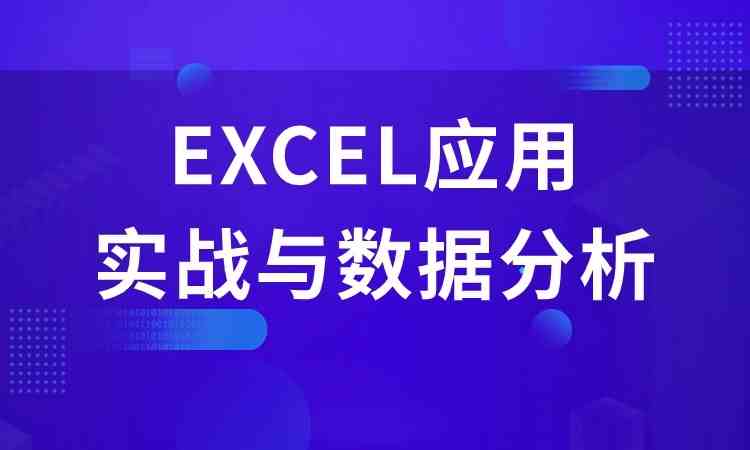 EXCEL应用实战与数据分析