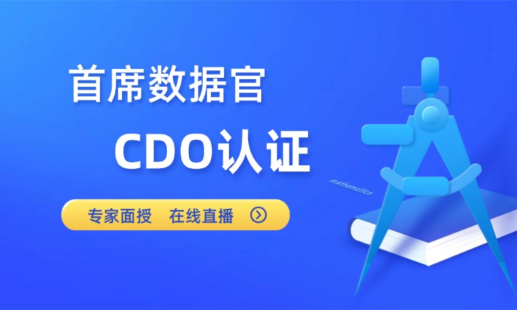 CDO首席数据官认证培训