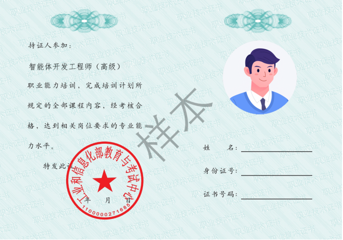 工信部职业能力证书样本-智能体开发工程师（高级）.png